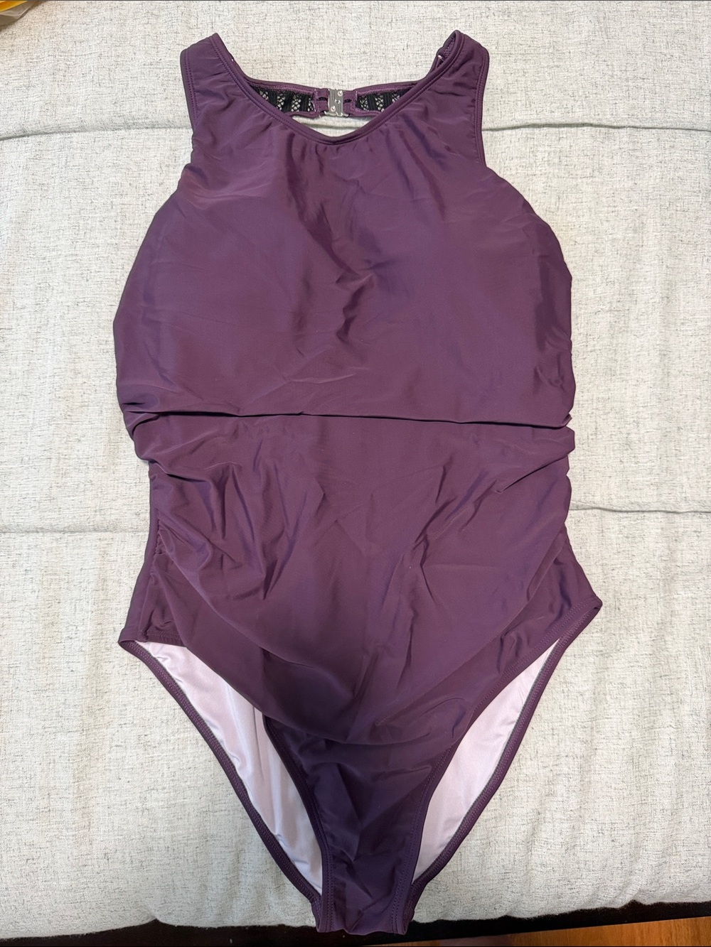 Cupshe Women's One-Piece Swimsuit in Plum